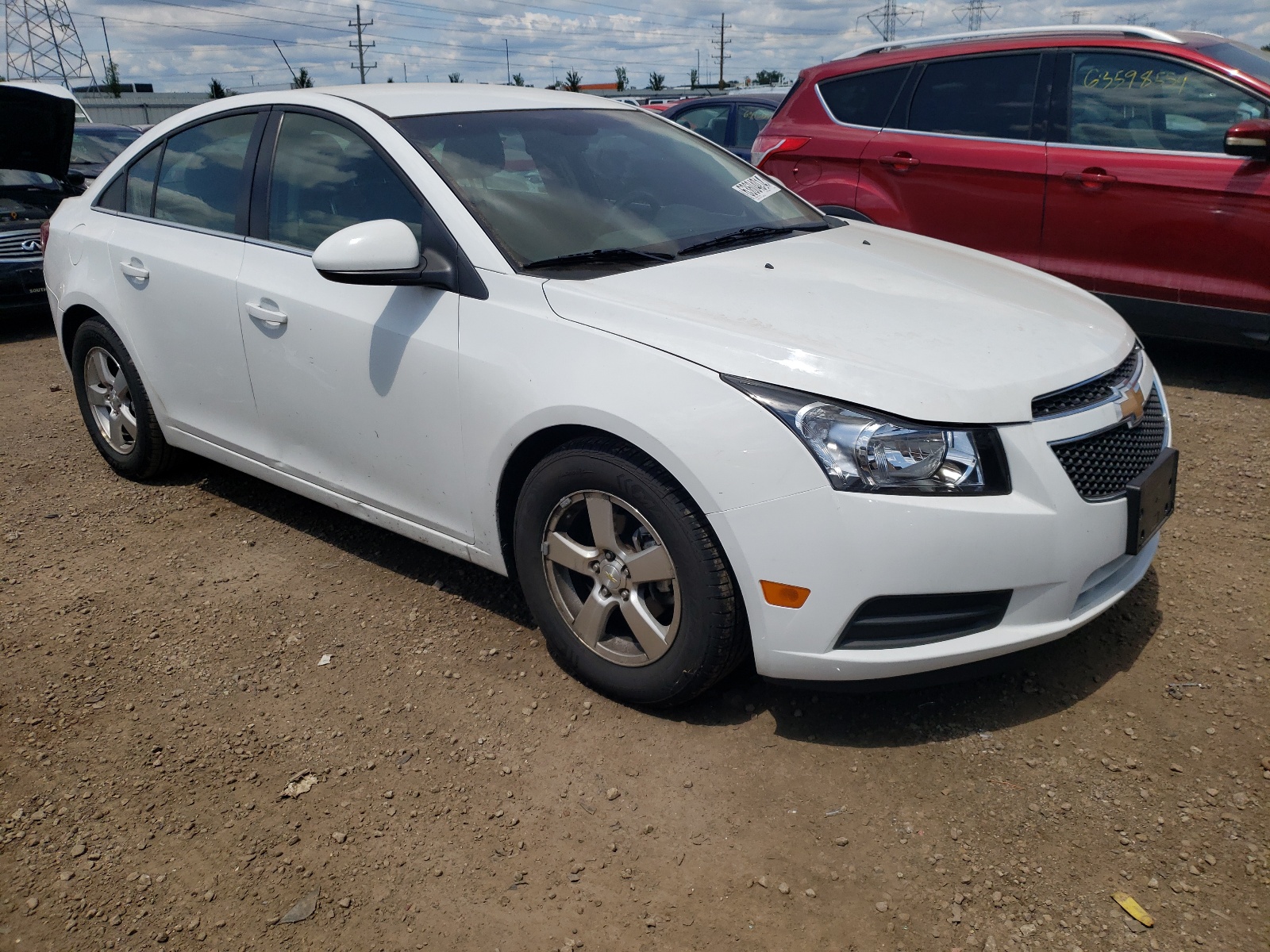 2014 Chevrolet Cruze Lt vin: 1G1PK5SB6E7249379