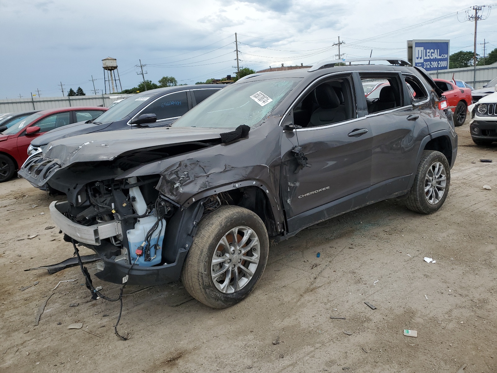 2019 Jeep Cherokee Latitude Plus vin: 1C4PJMLBXKD181507