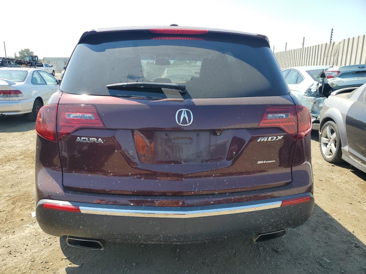 2012 Acura Mdx Technology VIN: 2HNYD2H3XCH525580 Lot: 62873274