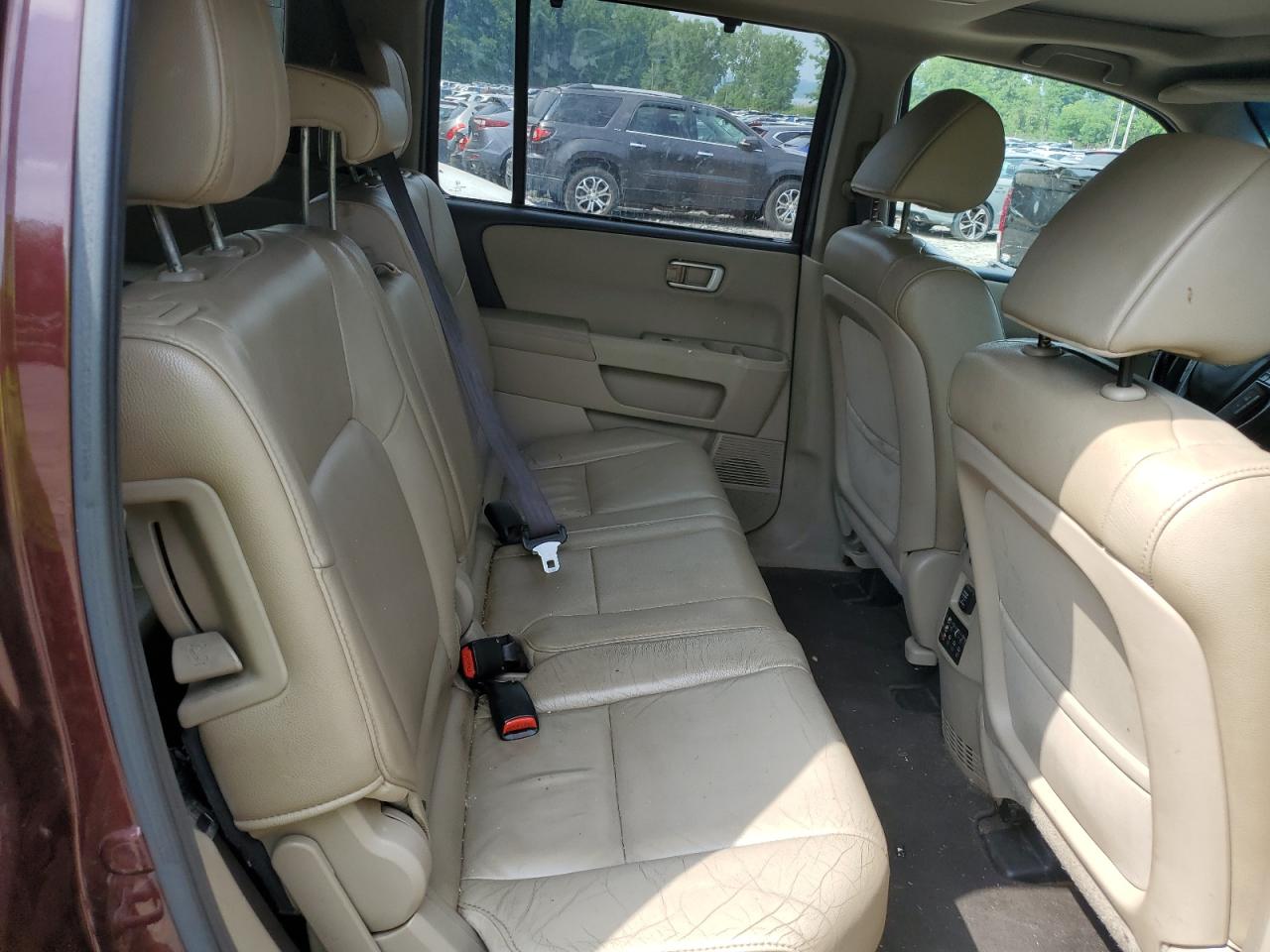 2012 Honda Pilot Touring VIN: 5FNYF4H93CB071808 Lot: 61939464