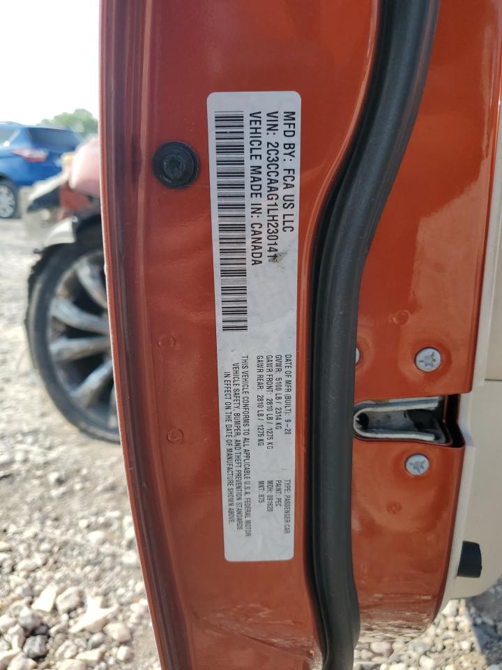 2020 Chrysler 300 Touring VIN: 2C3CCAAG1LH230141 Lot: 64112024