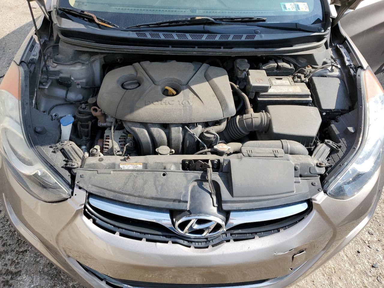 2012 Hyundai Elantra Gls VIN: 5NPDH4AE7CH147175 Lot: 62270004