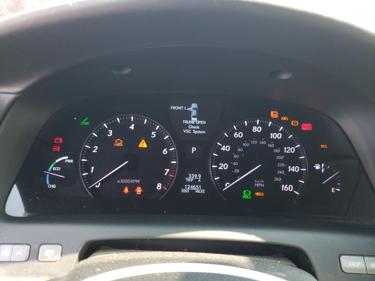 2008 Lexus Ls 600Hl VIN: JTHDU46FX85006426 Lot: 62314474