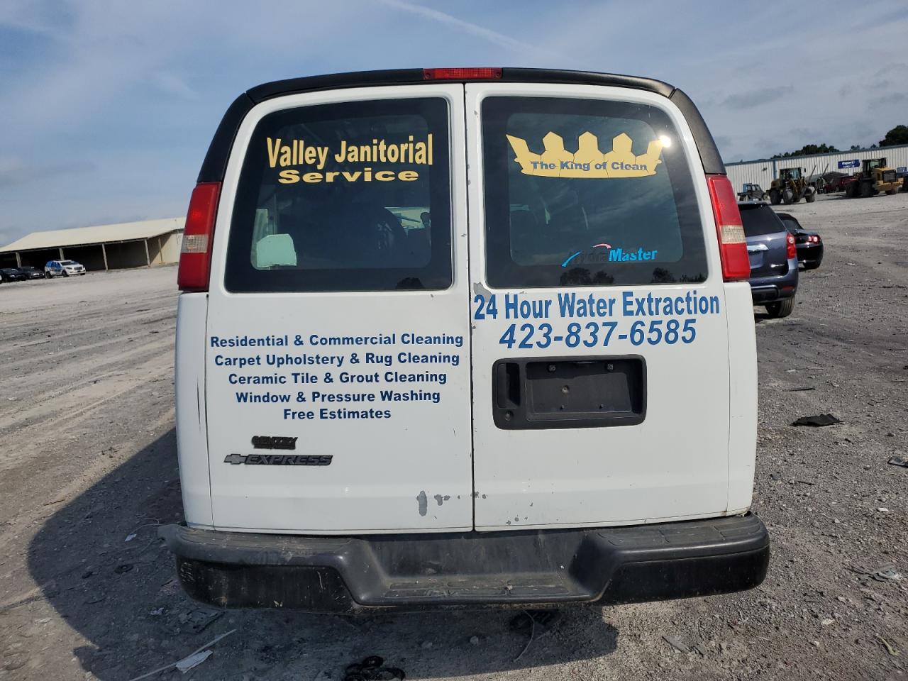 2007 Chevrolet Express G2500 VIN: 1GCGG25V171110649 Lot: 61996384