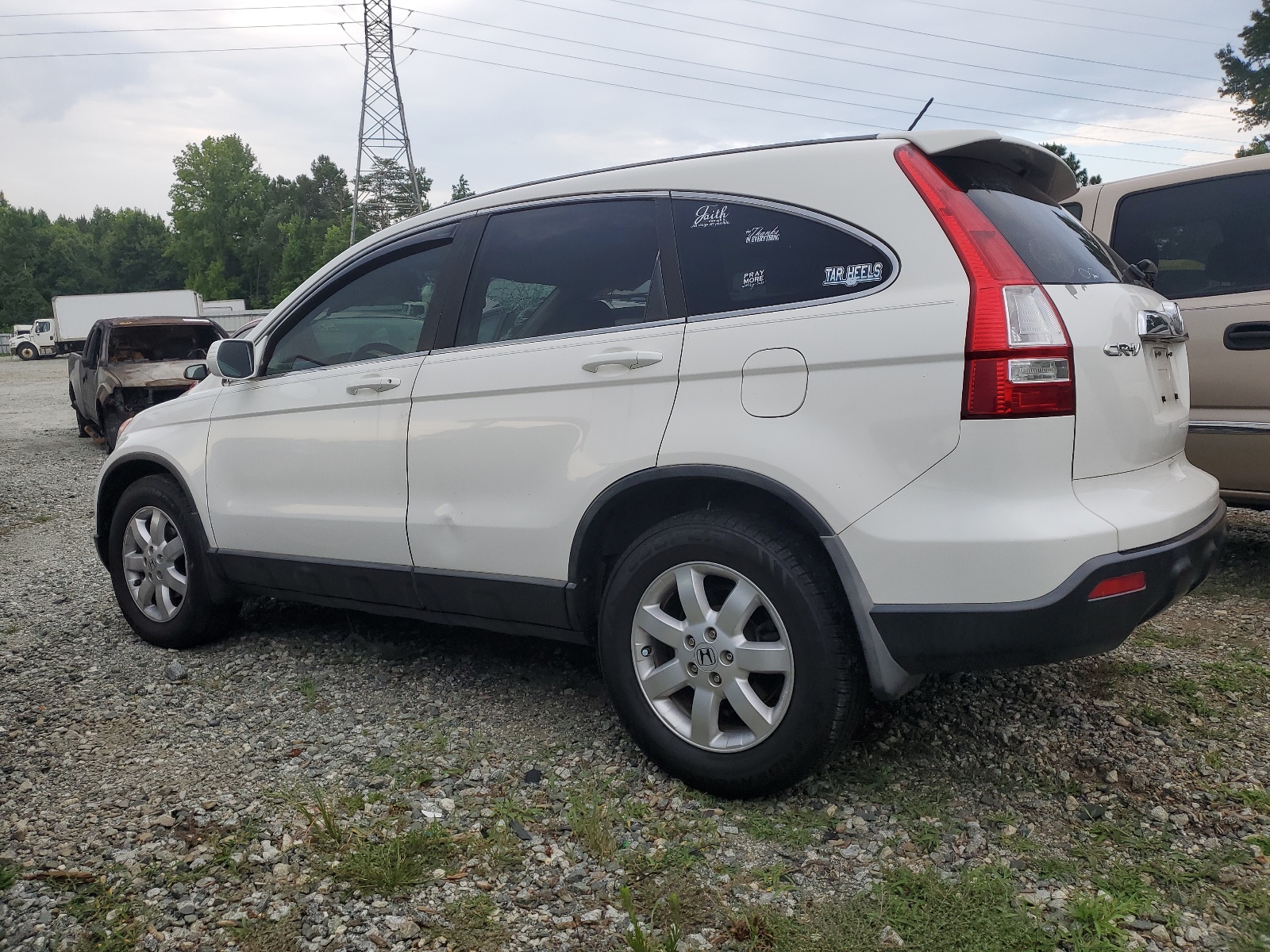 5J6RE48767L012092 2007 Honda Cr-V Exl