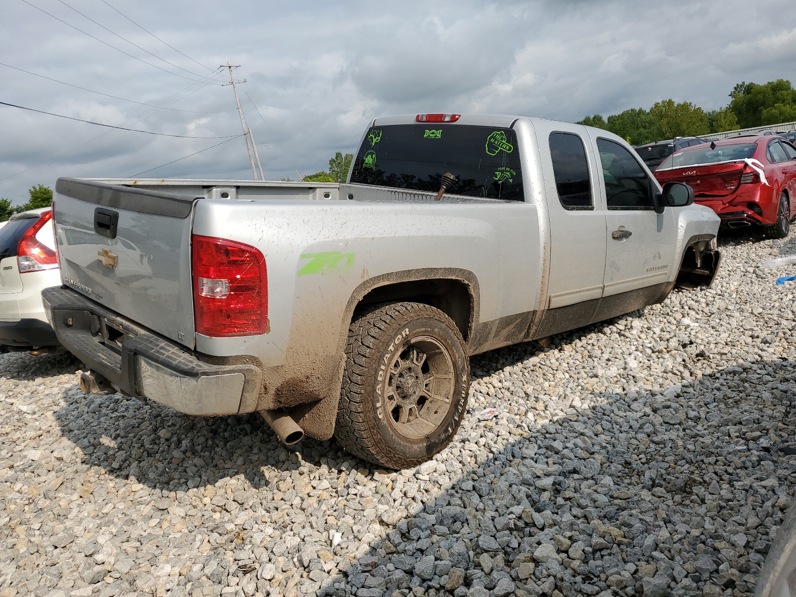 2013 Chevrolet Silverado K1500 Lt vin: 1GCRKSE71DZ398839