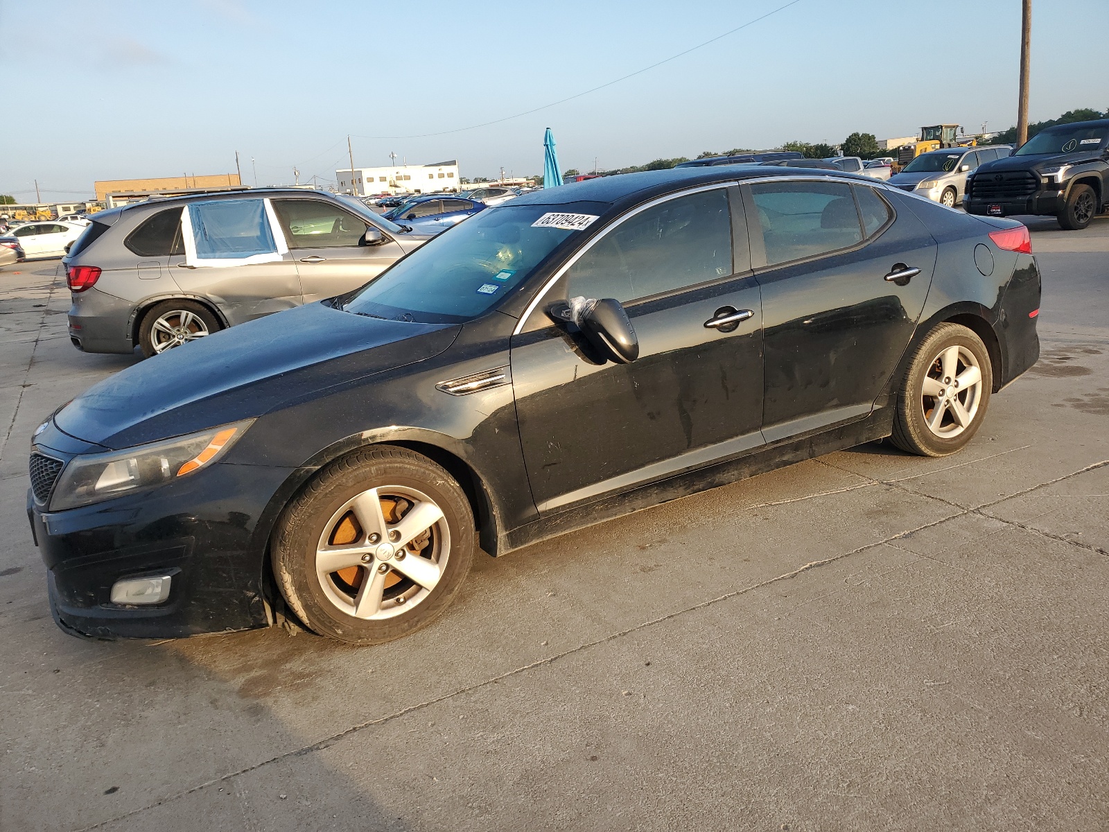 2014 Kia Optima Lx vin: 5XXGM4A76EG273732