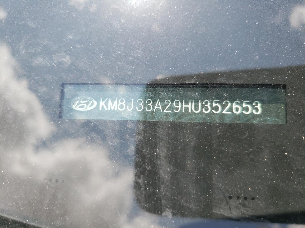 2017 Hyundai Tucson Limited VIN: KM8J33A29HU352653 Lot: 63603094