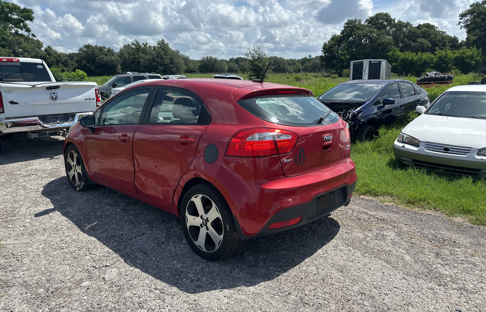 2013 Kia Rio Ex vin: KNADN5A34D6135166