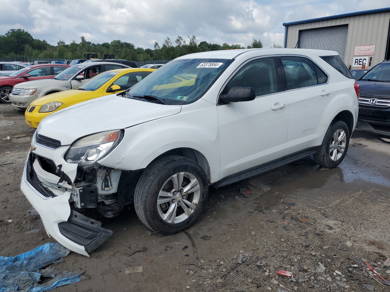 2017 Chevrolet Equinox Ls vin: 2GNALBEKXH1526497