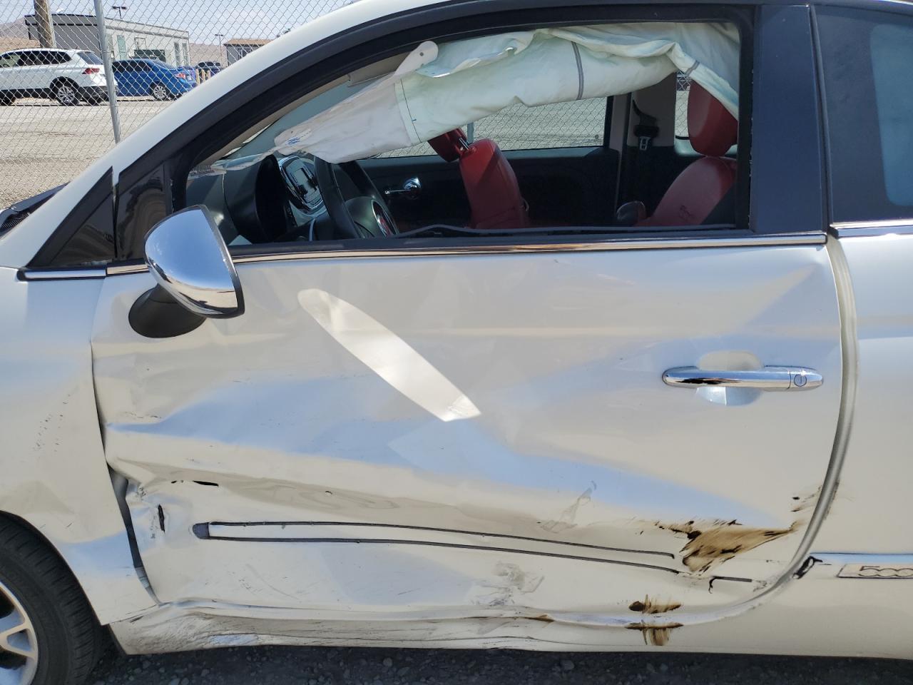 2017 Fiat 500 Lounge VIN: 3C3CFFCR8HT700568 Lot: 65186094