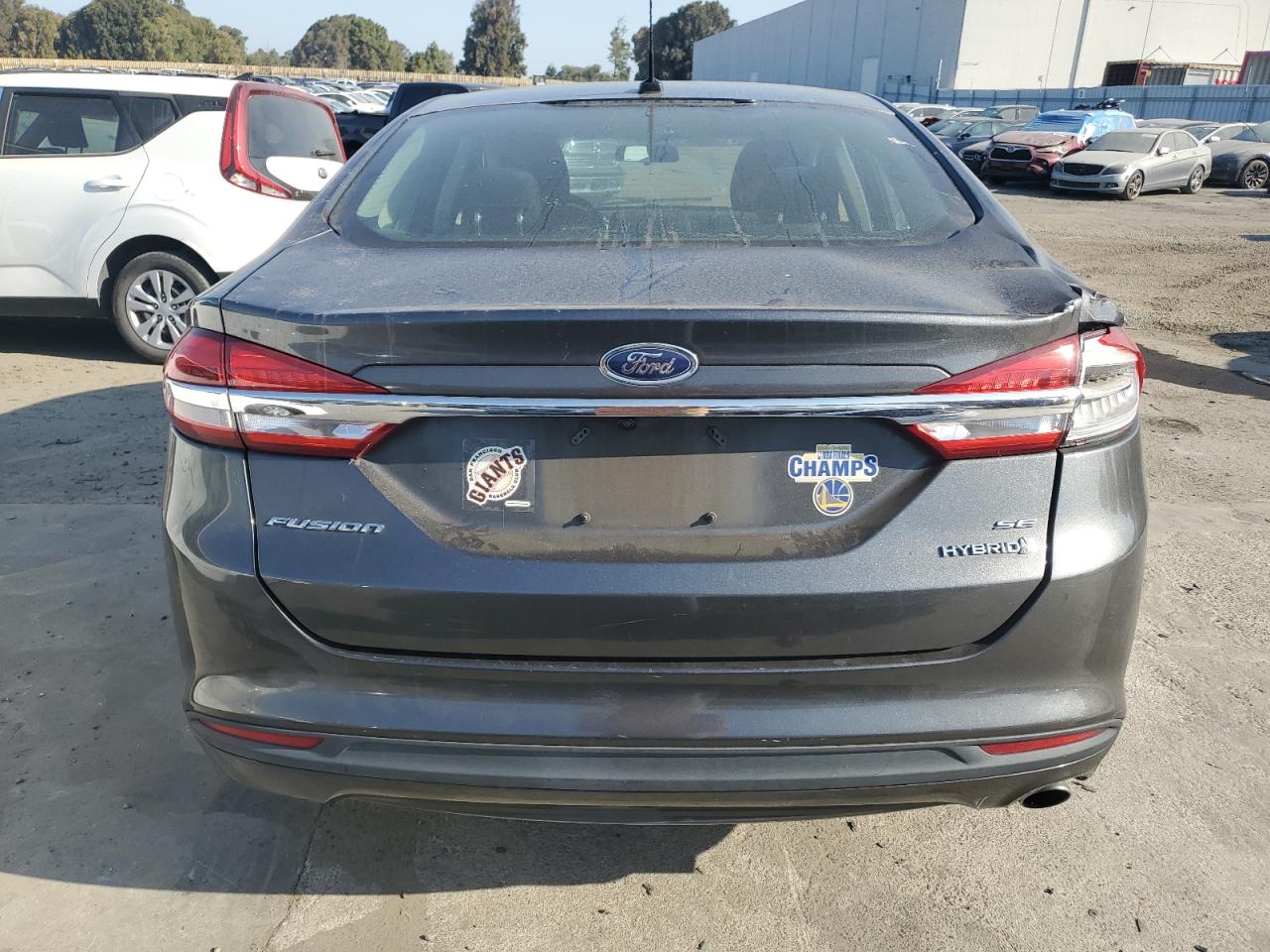 2017 Ford Fusion Se Hybrid VIN: 3FA6P0LU2HR190776 Lot: 62488424