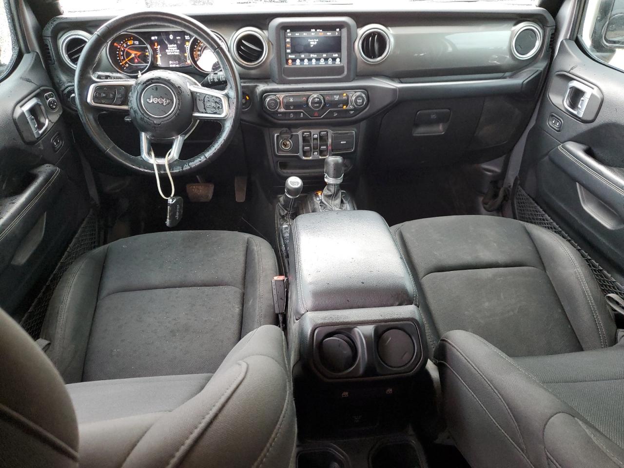 2019 Jeep Wrangler Unlimited Sahara VIN: 1C4HJXEN7KW592378 Lot: 64435014