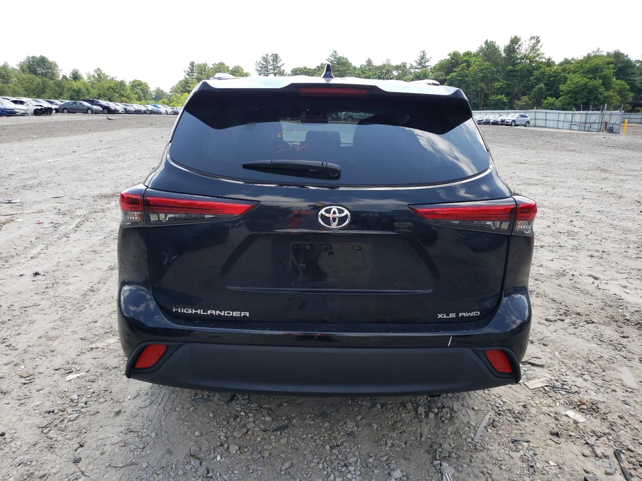 2022 Toyota Highlander Xle VIN: 5TDGZRBH6NS564039 Lot: 62667004