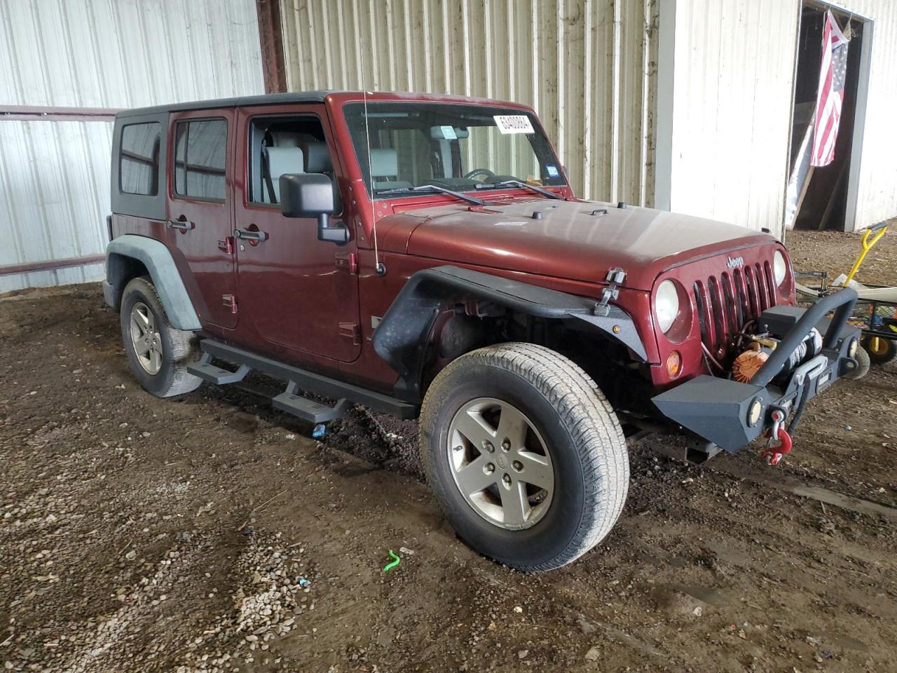 2009 Jeep Wrangler Unlimited X VIN: 1J4GA39199L738605 Lot: 63400864