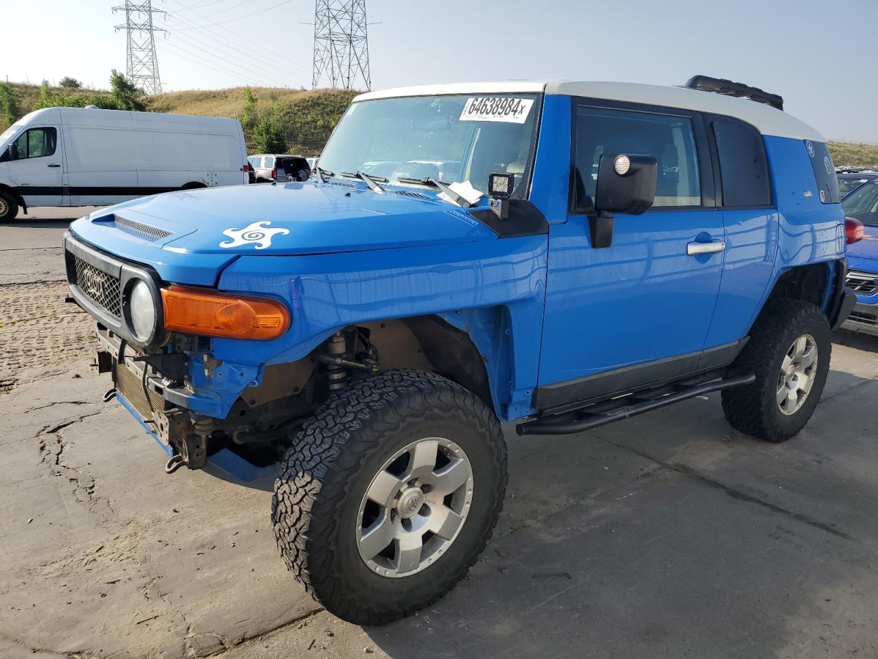 2008 Toyota Fj Cruiser VIN: JTEBU11F78K050671 Lot: 64638984