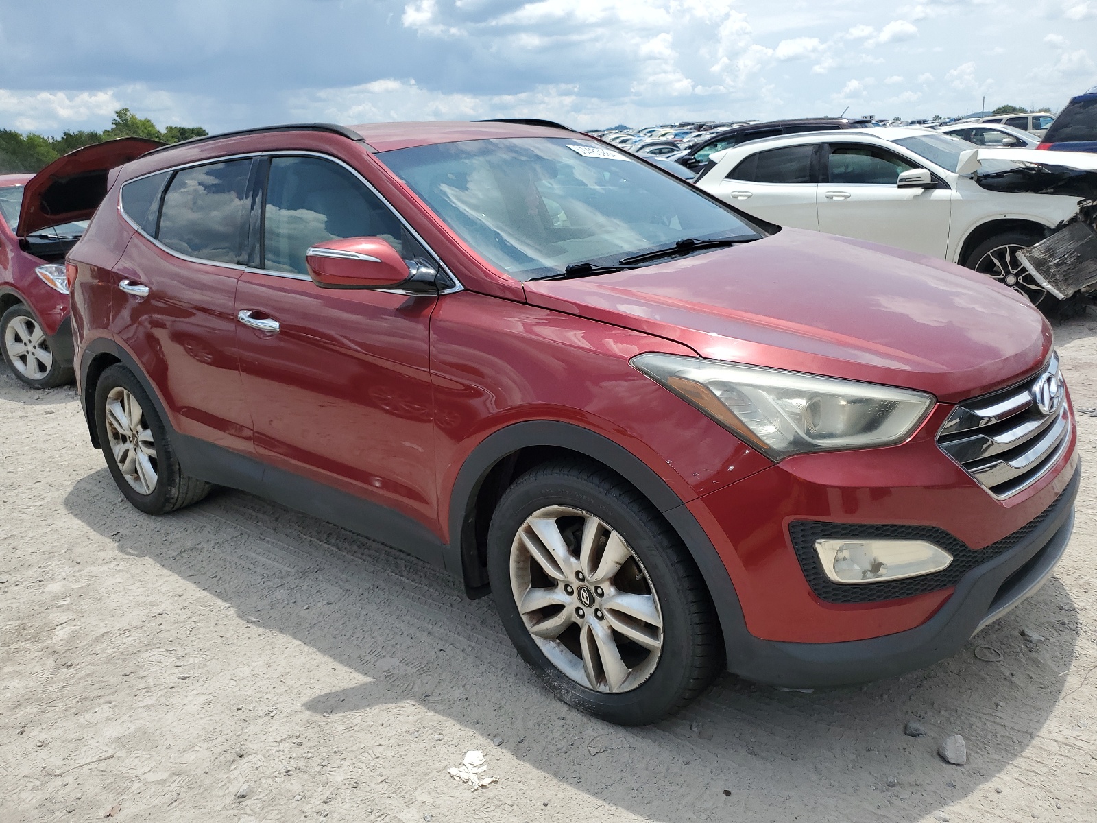 2013 Hyundai Santa Fe Sport vin: 5XYZU3LA4DG099195