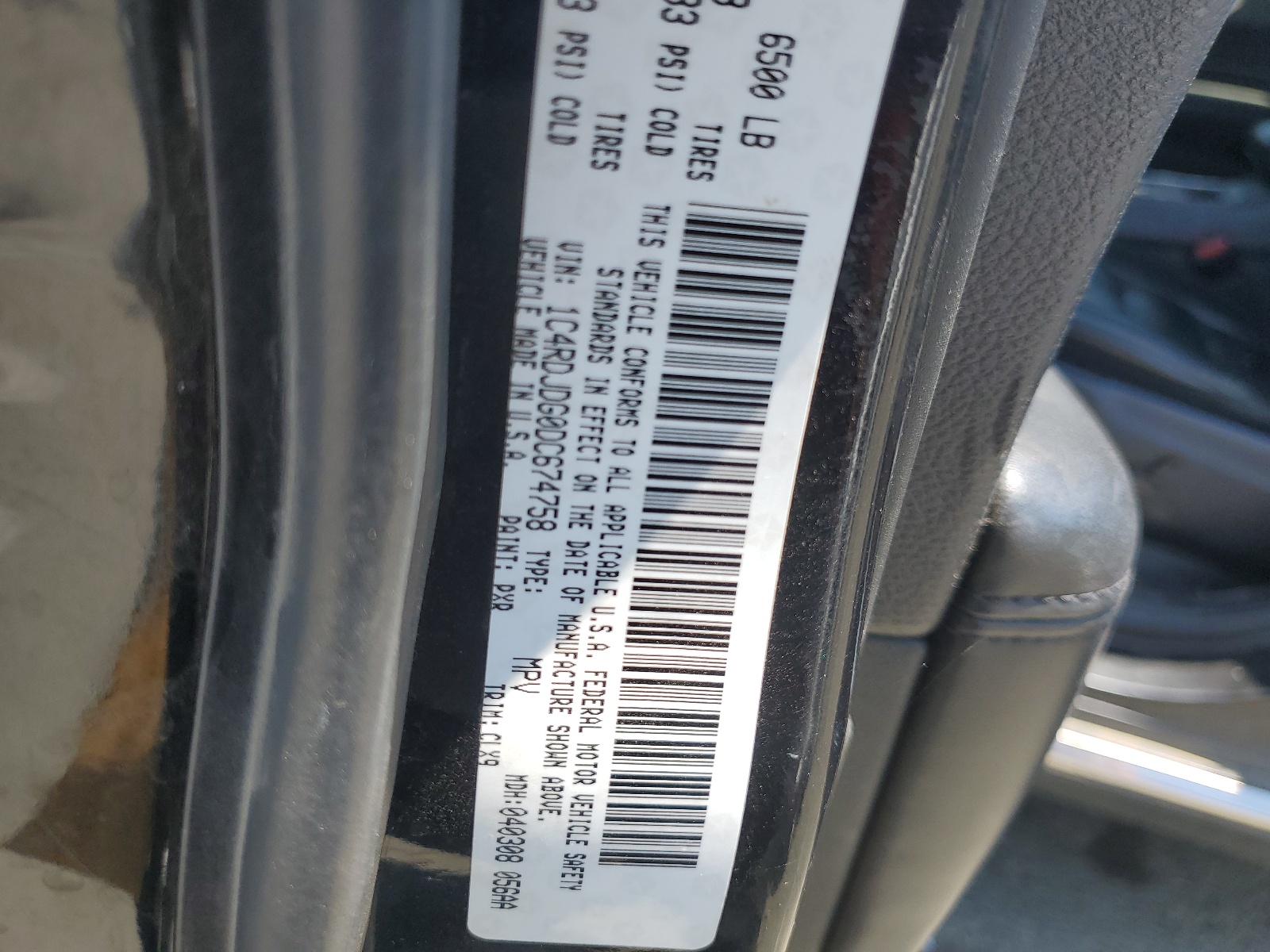 1C4RDJDG0DC674758 2013 Dodge Durango Crew