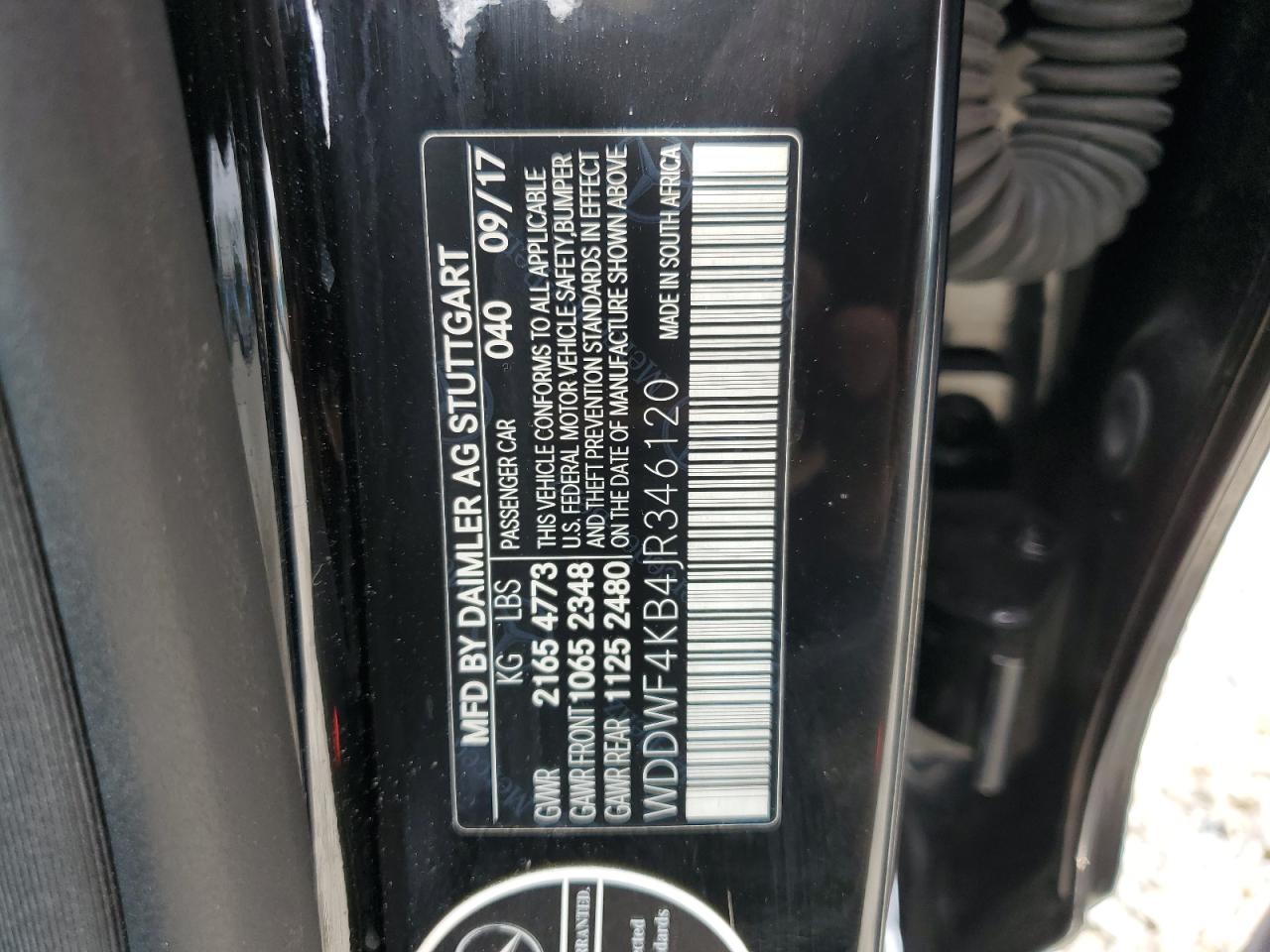 2018 Mercedes-Benz C 300 4Matic VIN: WDDWF4KB4JR346120 Lot: 62951084