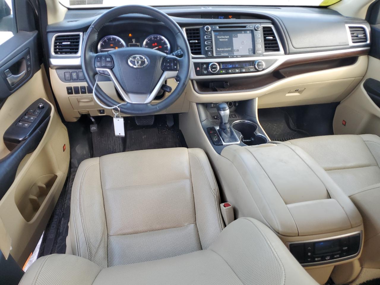 2016 Toyota Highlander Limited VIN: 5TDDKRFH7GS299961 Lot: 63623354