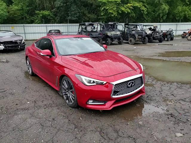 2017 Infiniti Q60 Red Sport 400 VIN: JN1FV7EK1HM611077 Lot: 64377274