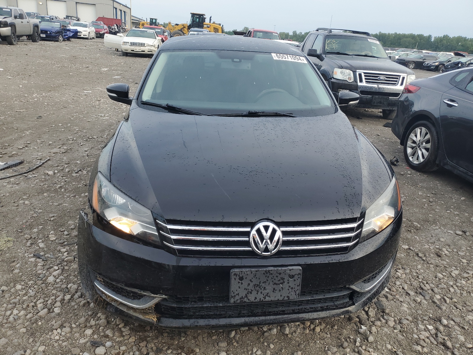 2013 Volkswagen Passat Se vin: 1VWBH7A37DC103954