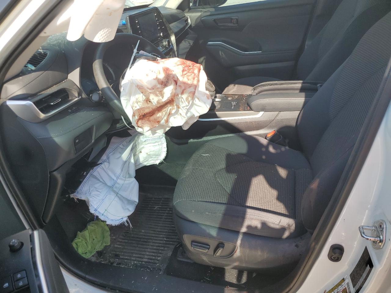 2021 Toyota Highlander L VIN: 5TDCZRAH1MS077961 Lot: 62248494