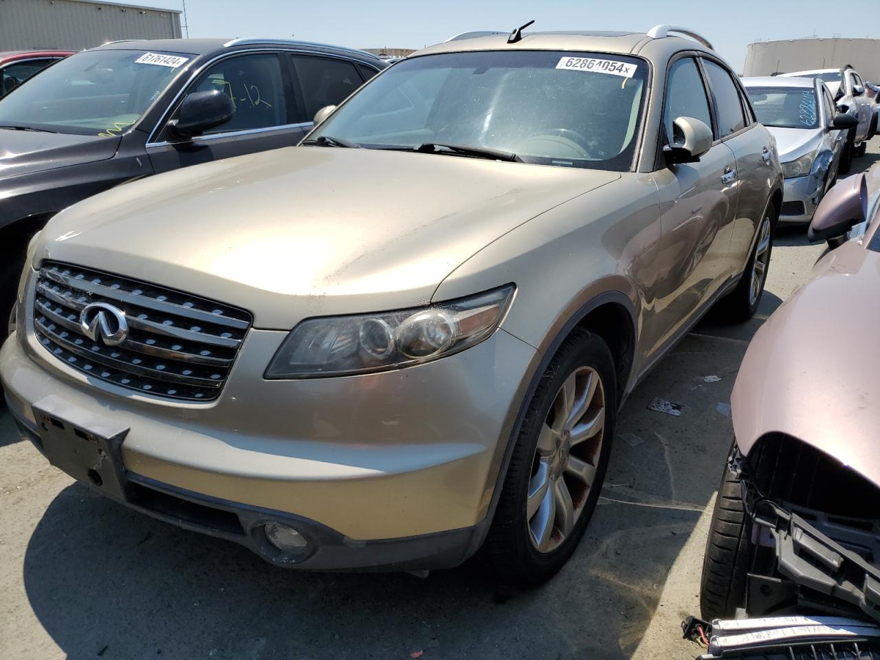 2005 Infiniti Fx35 VIN: JNRAS08W35X204152 Lot: 62864054