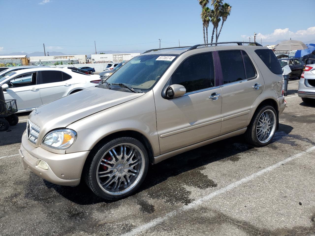 2004 Mercedes-Benz Ml 350 VIN: 4JGAB57E44A486238 Lot: 63706374