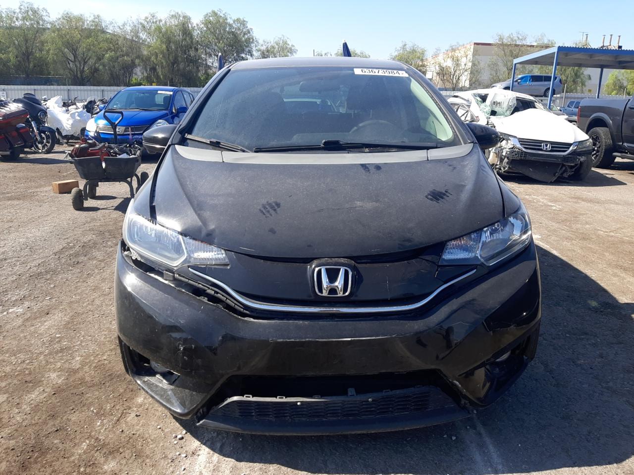 2015 Honda Fit Ex VIN: 3HGGK5H81FM704263 Lot: 63673984