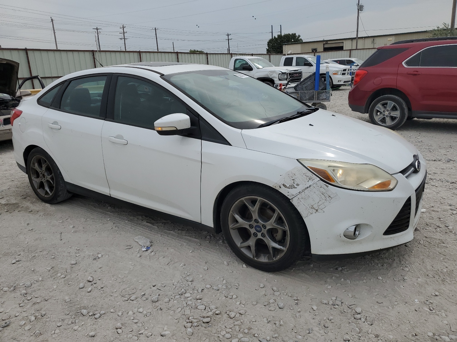 2014 Ford Focus Se vin: 1FADP3F2XEL455523