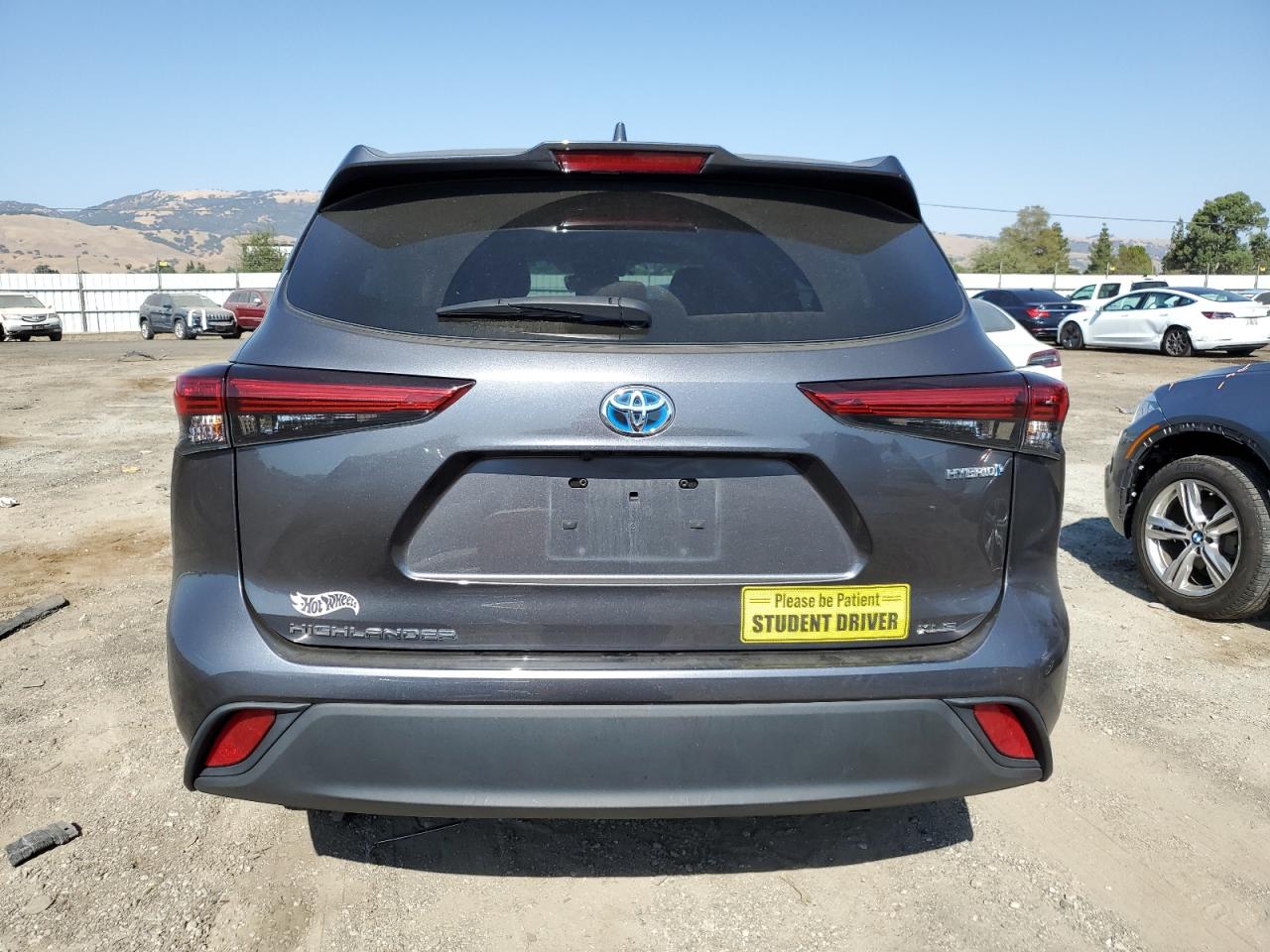 2020 Toyota Highlander Hybrid Xle VIN: 5TDHBRCH1LS502360 Lot: 64659134