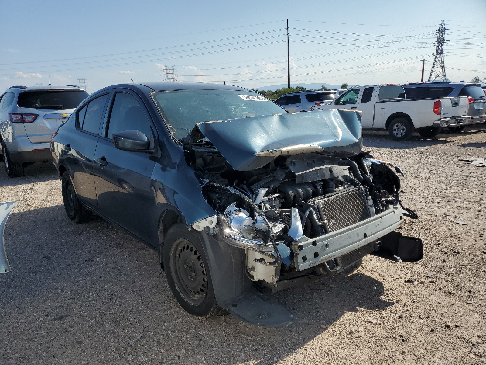 2016 Nissan Versa S vin: 3N1CN7AP7GL825438