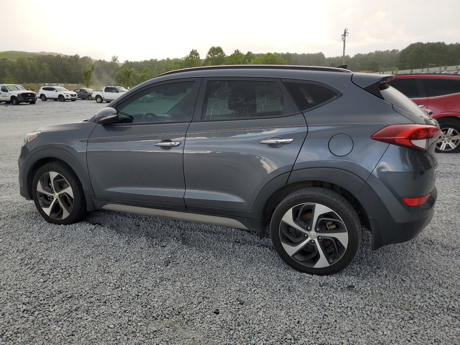 2017 Hyundai Tucson Limited vin: KM8J33A2XHU417543