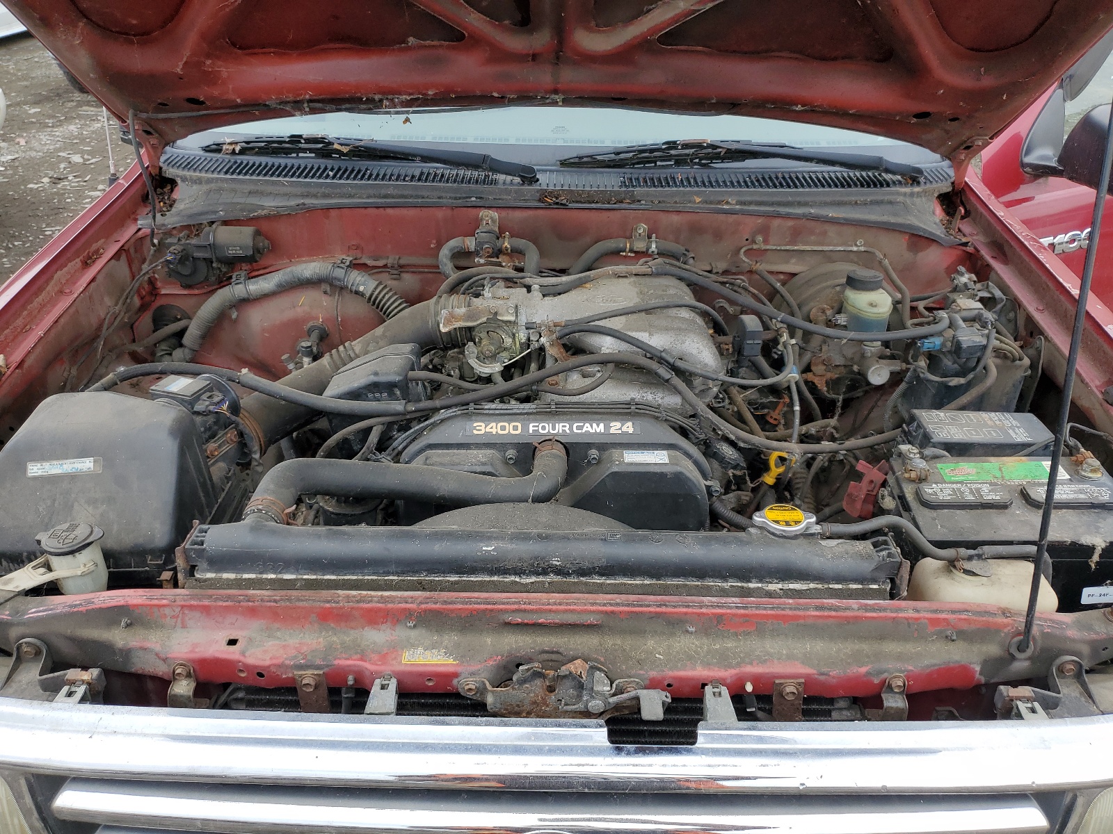 JT4UN22D7V0039190 1997 Toyota T100 Xtracab