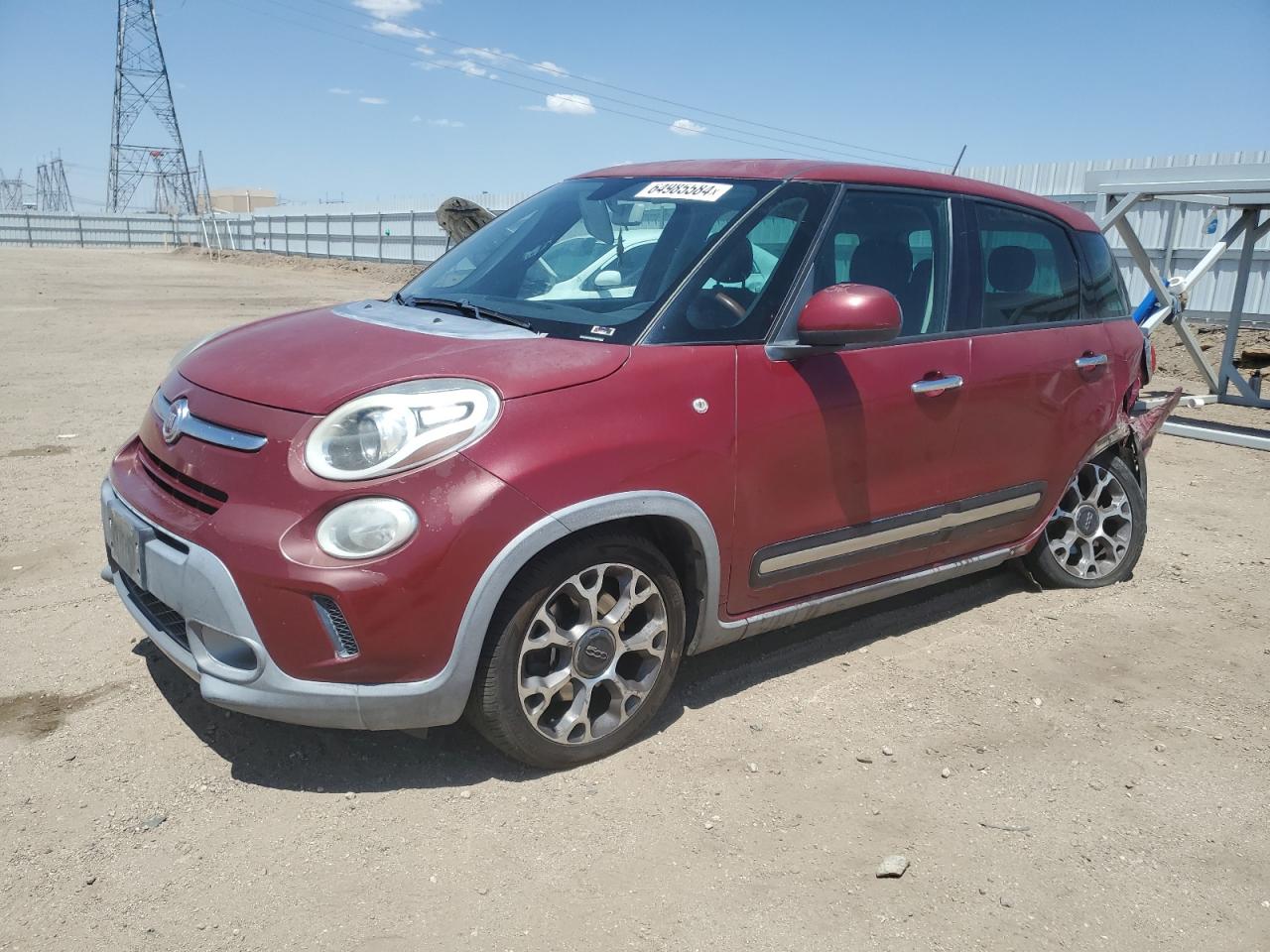 2015 Fiat 500L Trekking VIN: ZFBCFADH6FZ034176 Lot: 64985584