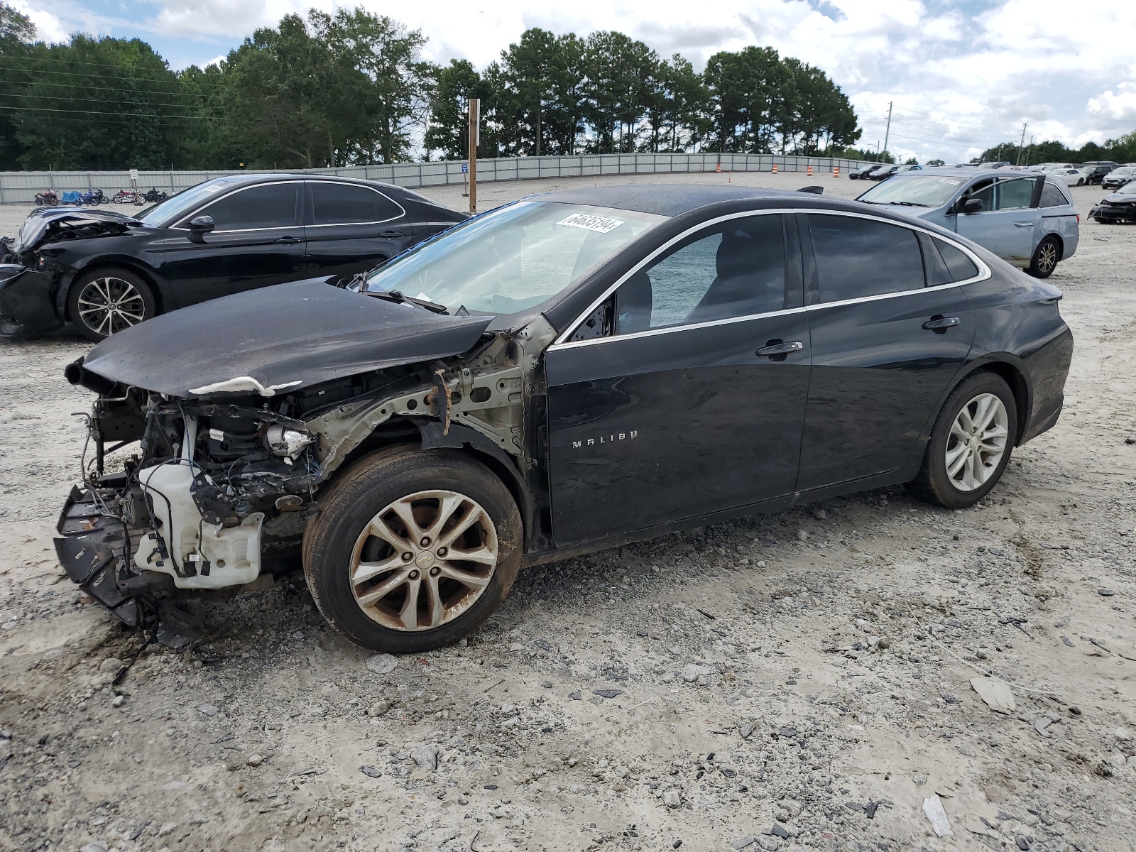 2017 Chevrolet Malibu Lt vin: 1G1ZE5ST7HF167132