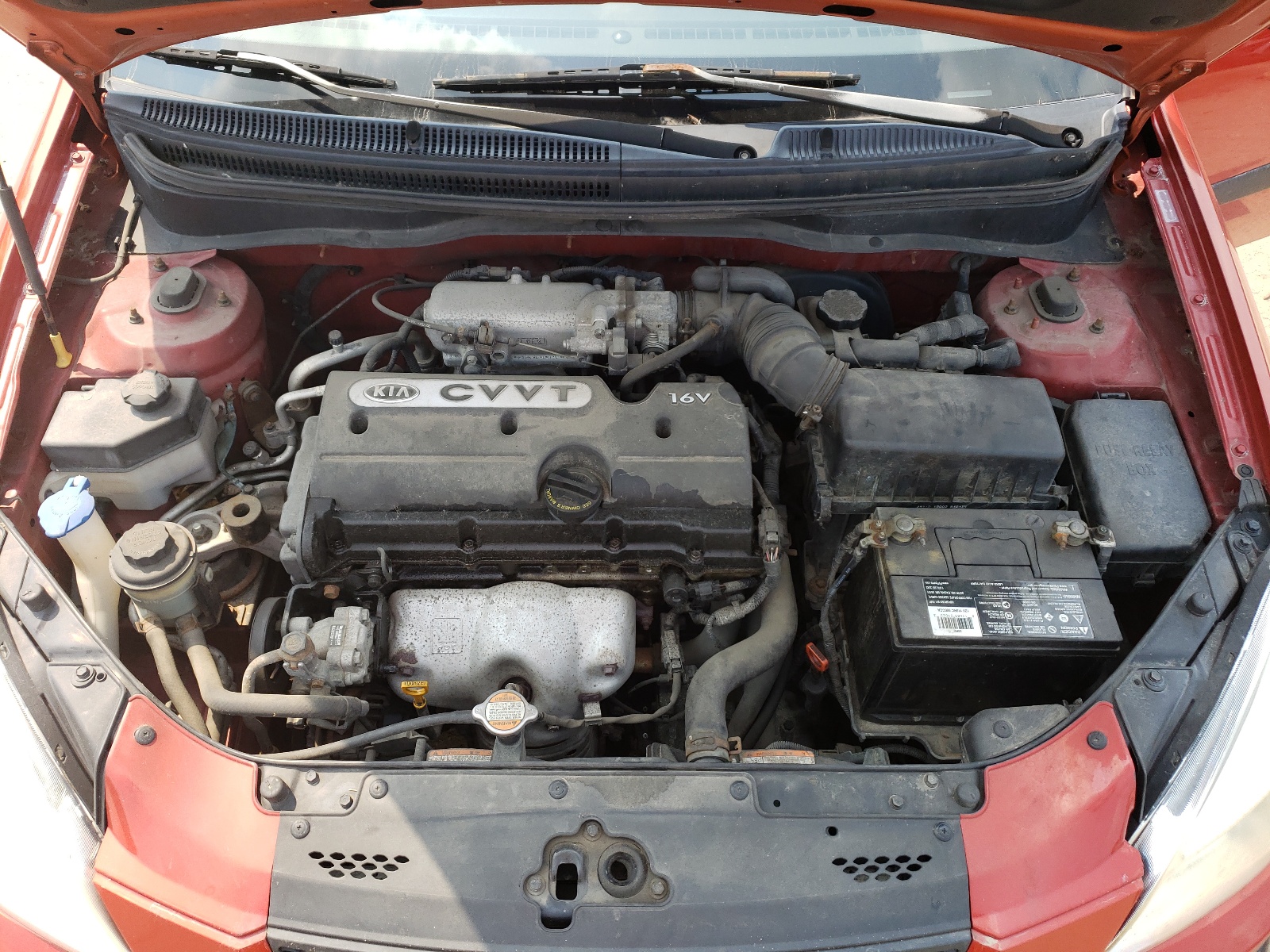 KNADE223396501235 2009 Kia Rio Base