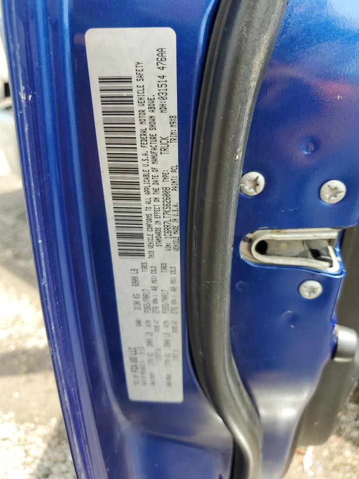 2019 Ram 1500 Classic Slt VIN: 1C6RR7LT7KS626008 Lot: 63285064