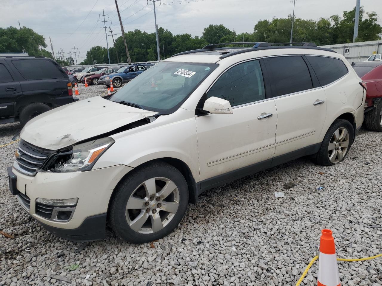 2014 Chevrolet Traverse Ltz VIN: 1GNKVJKD6EJ173529 Lot: 62169954