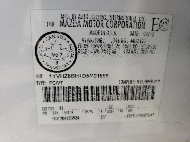 2013 MAZDA 6 SPORT
