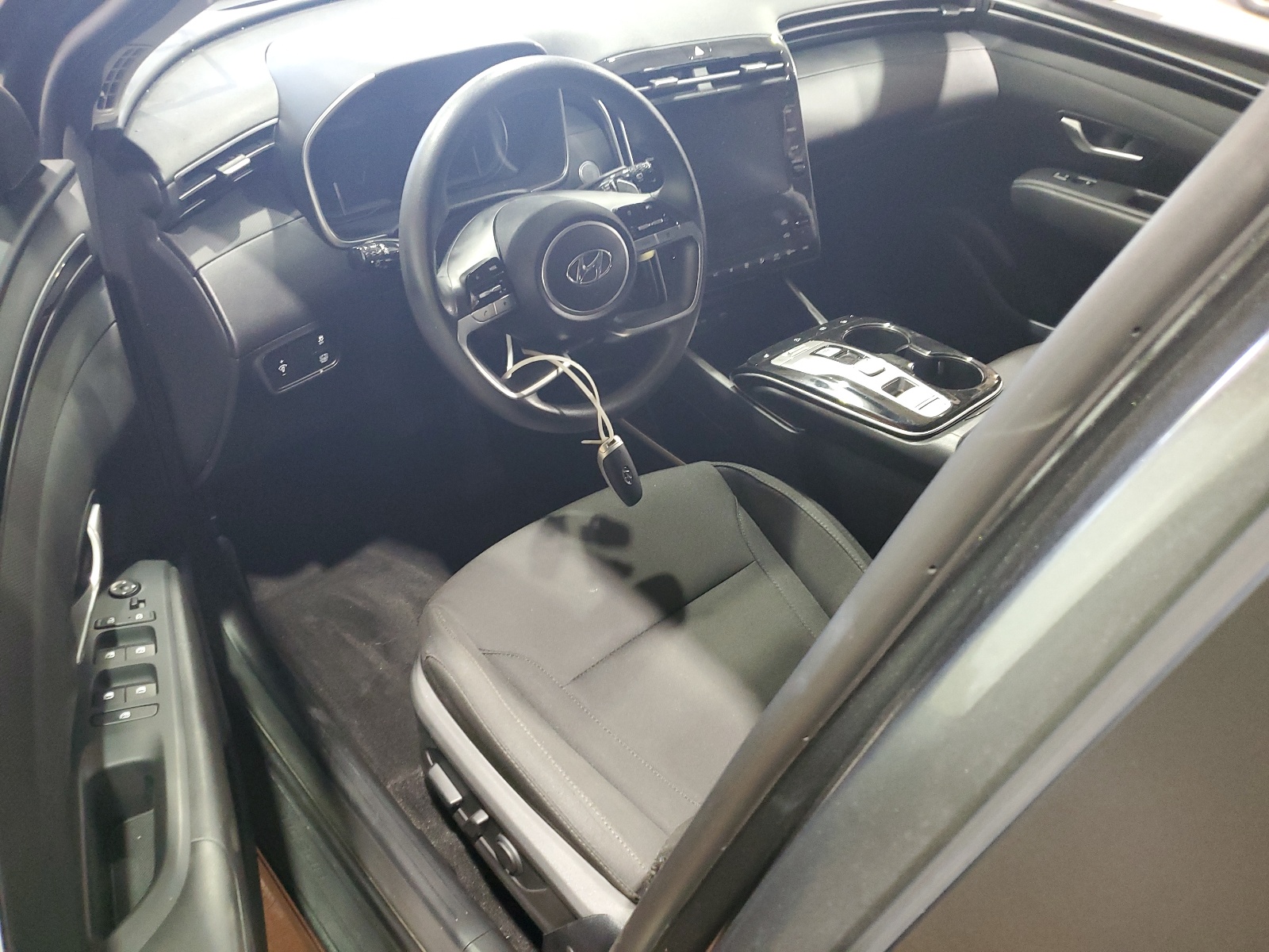 KM8JBCA13NU017331 2022 Hyundai Tucson Blue