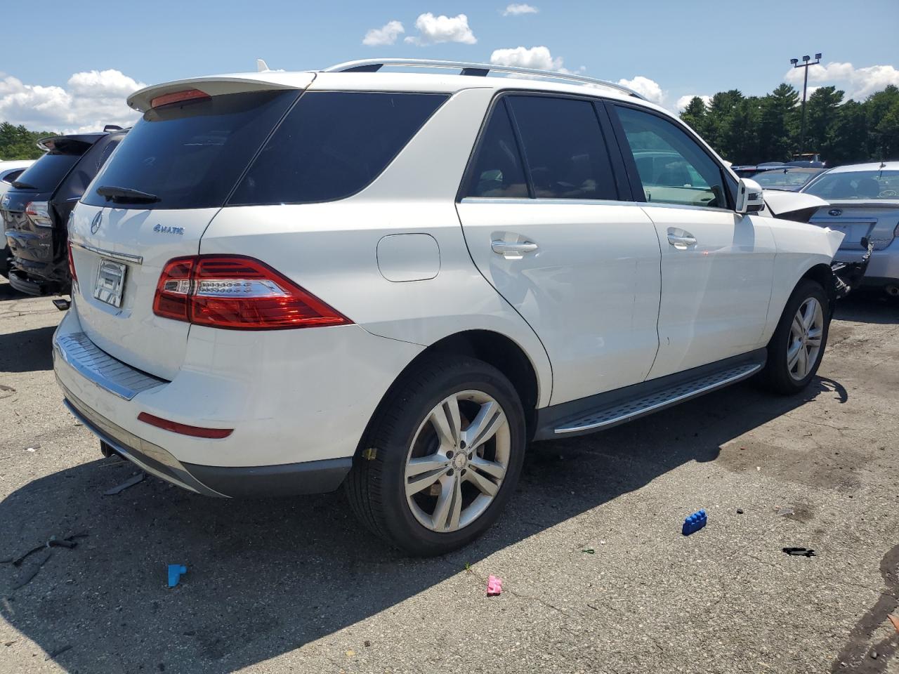 2015 Mercedes-Benz Ml 350 4Matic VIN: 4JGDA5HBXFA448388 Lot: 63393494