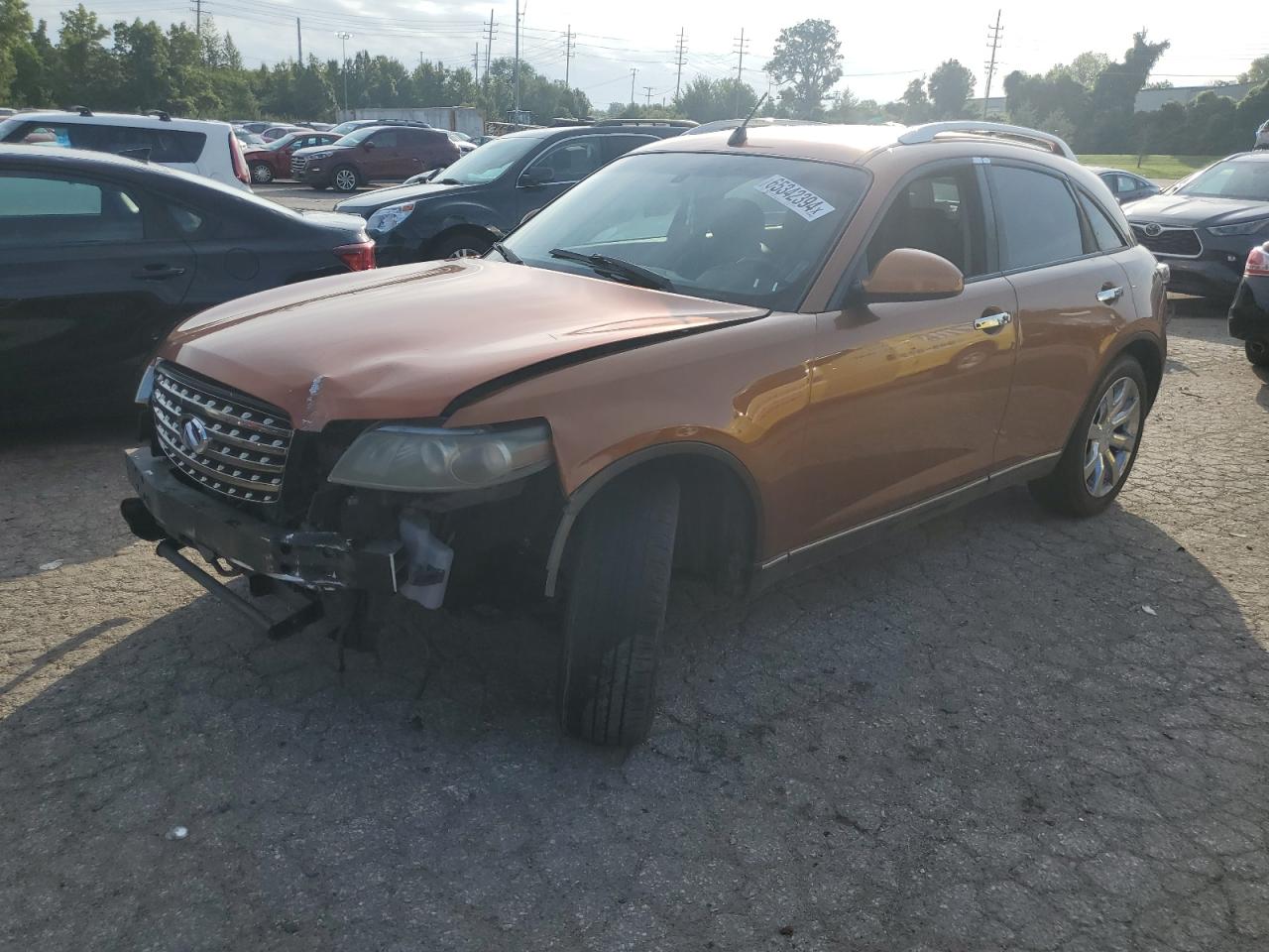 2005 Infiniti Fx45 VIN: JNRBS08W45X400878 Lot: 65342394