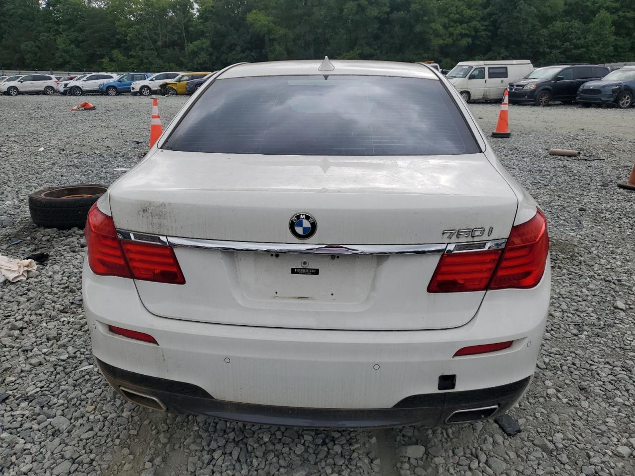 2012 BMW 750 Xi VIN: WBAKC6C50CDX99637 Lot: 63674764