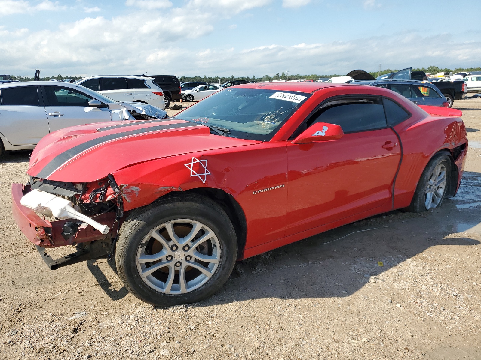 2015 Chevrolet Camaro Ls vin: 2G1FB1E33F9221127