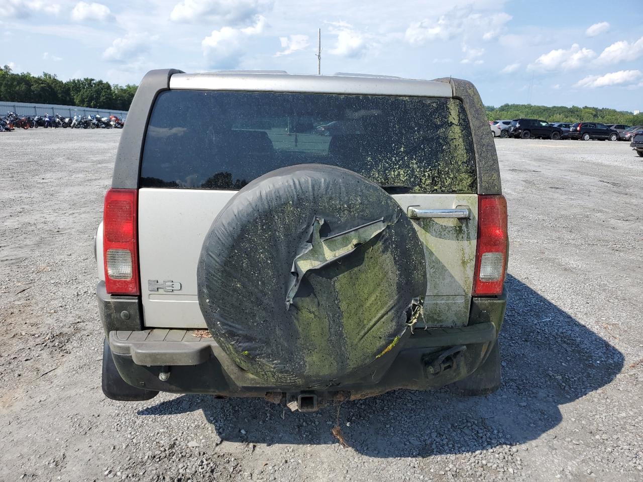 2007 Hummer H3 VIN: 5GTDN13E578125158 Lot: 65489484