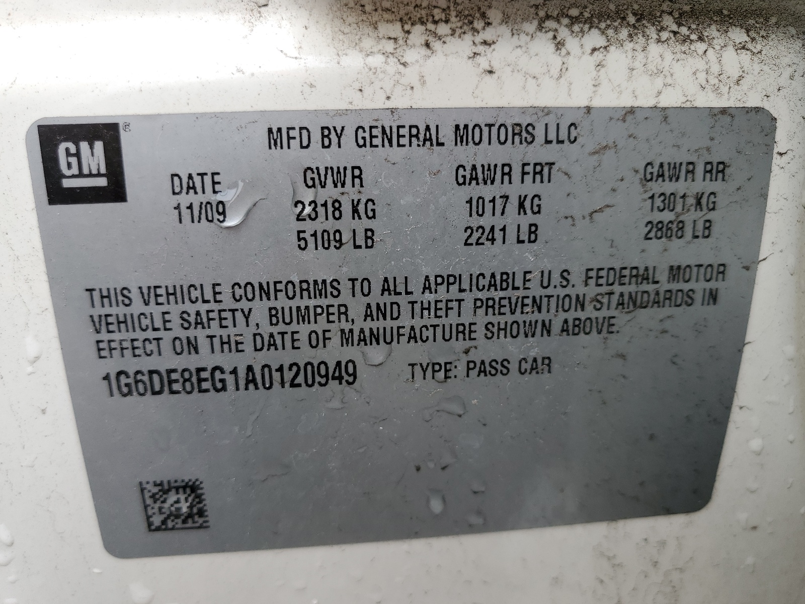 1G6DE8EG1A0120949 2010 Cadillac Cts Luxury Collection