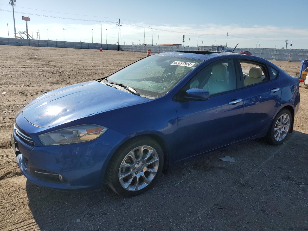 2013 Dodge Dart Limited VIN: 1C3CDFCH3DD318042 Lot: 62097824