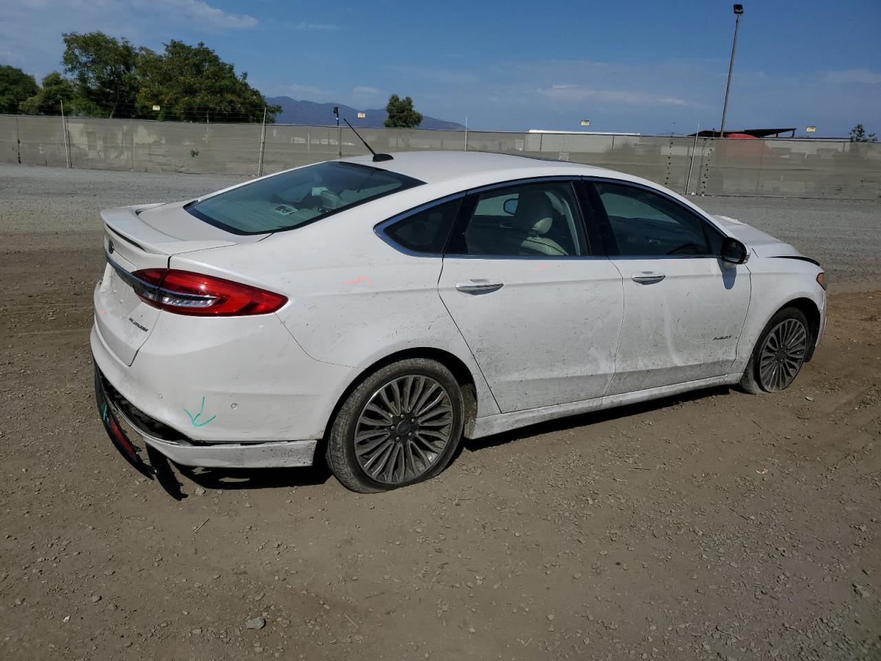 2017 Ford Fusion Titanium Phev VIN: 3FA6P0SU6HR264668 Lot: 63322614